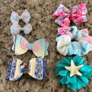 Colorful Girls Hair Accessories Bundle